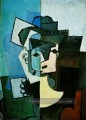 Visage de femme 1953 cubiste